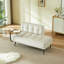 Canapé moderne à deux places en velours avec dossier et table d'appoint rotative à 360 ° - Repose-pieds, banc multi-usage, ensemble de bureau et de chaise, conception peu encombrante pour le salon, la chambre à coucher, un appartement-855255332