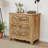 Harleen 3 - Drawer Solid Wood Nightstand-1436313353