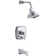 Margaux® Rite-Temp Pressure-Balancing Bath and Shower Faucet Trim with Push-Button Diverter and Lever Handle, Valve Not Included