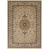 Alarah Oriental Area Rug in Ivory/Brown