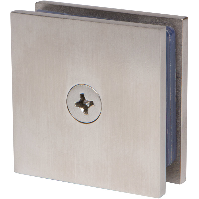 Plaque coup de pied, Nickel brossé