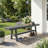 All-Weather HDPE Outdoor Bench