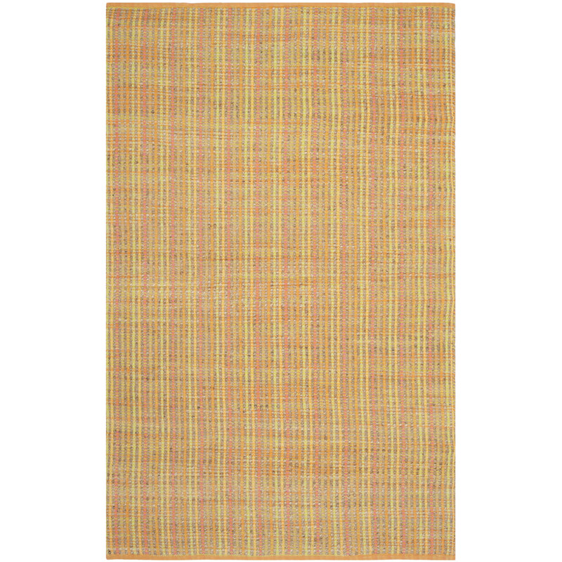 Dupont Striped Hand Woven Area Rug, Rectangle 122 x 183 cm