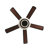 Eustolio 52'' DIY Shade Reversible Caged Ceiling Fan with Dimmable LED Light and Remote-1423393915