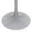 Heatherton Round Dining Table with Sintered Stone Top and White Steel Pedestal Base Kitchen Table Seats 2-4 Person-1728453404-1696228081