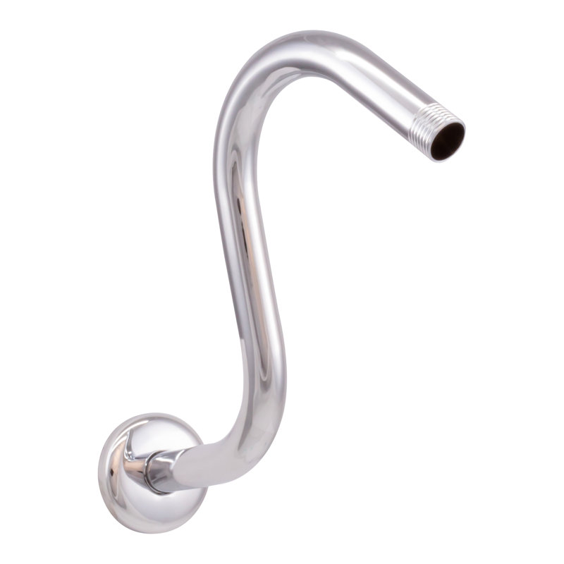 Chrome 5-Function Round Wall Mounted Shower Head