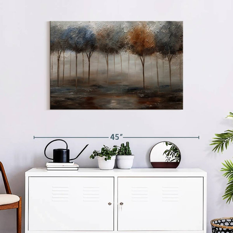 Avery The Silver Pond, 24" H x 36" W