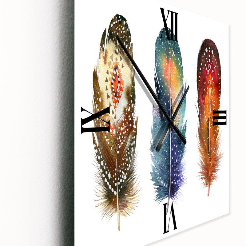Horloge murale Feather, Très grand
