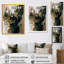 Art mural abstrait sur toile, impression abstraite moderne noire - réalités abstraites noires-1039676440-1039676434