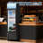 Commercial Beverage Refrigerator, One Glass Door Display Refrigerator with 360° Circulation Cooling, Frost-Free, Adjustable Shelves Merchandiser Fridge Upright Cooler, Energy-Saving Comp-122105312