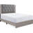 ClickDecor Kenton Panel Bed Frame with Diamond Tufted Upholstered Headboard-47346430-47346432