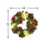 23" Hydrangea, Sedum And Pomegranate Fall Wreath