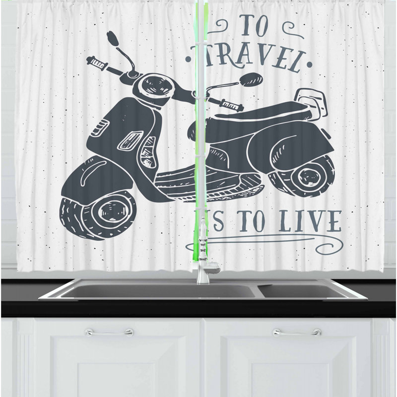 Tailored Kitchen Curtain