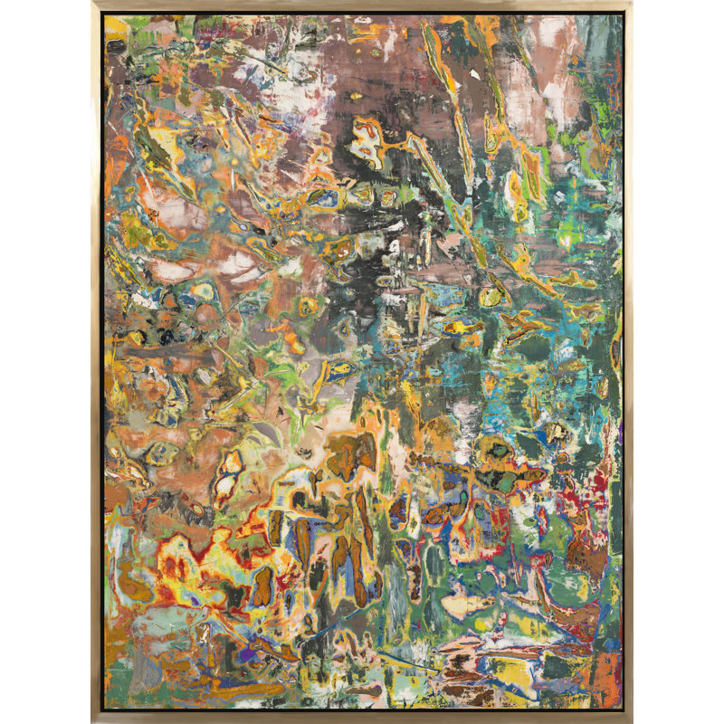 Double Shot Of Etc. - Impression sur toile avec cadre flottant, H 48 po x l 36 po