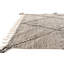 Tapis noir et blanc Orpheus