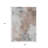 3' X 5' Brown Ivory And Gray Abstract Washable Indoor Outdoor Area Rug