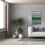 "Epic Graffiti" Study In Green 2 "par Danhui Nai, art mural sur toile-1798053571