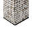 Abbie Square Coconut Shell End Table-980257288