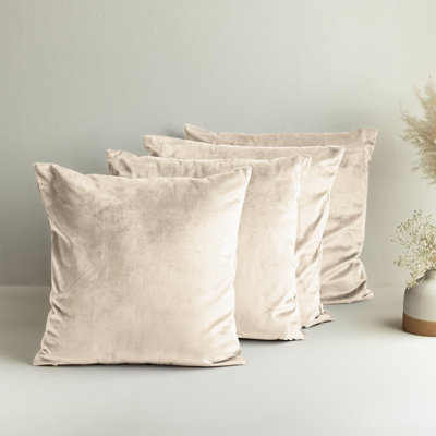 Square Luxury Velvet Throw Cushion Covers set of 4
