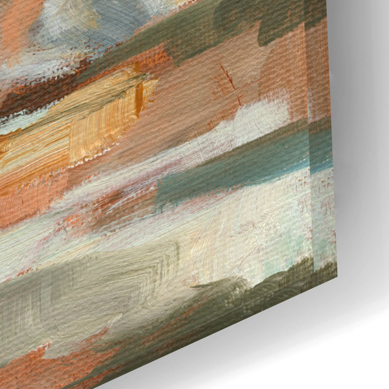  «Pop Desert 1» par Ethan Harper, art mural en verre acrylique, 24 po x 16 po