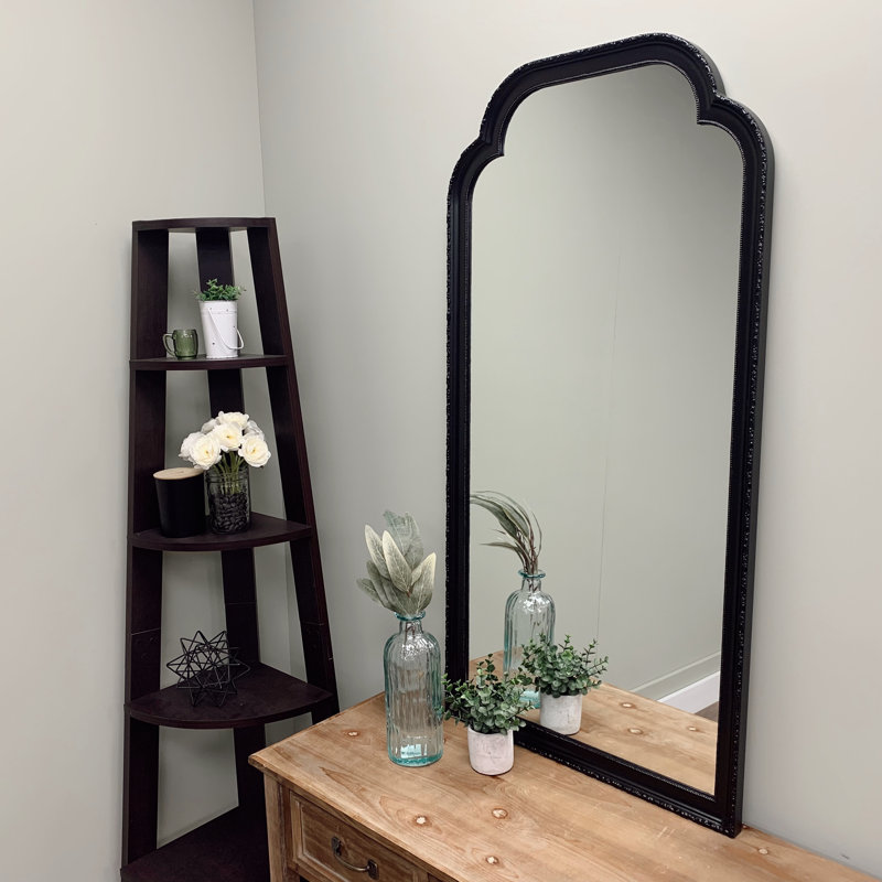 Miroir pleine grandeur Ashlund, Noir mat