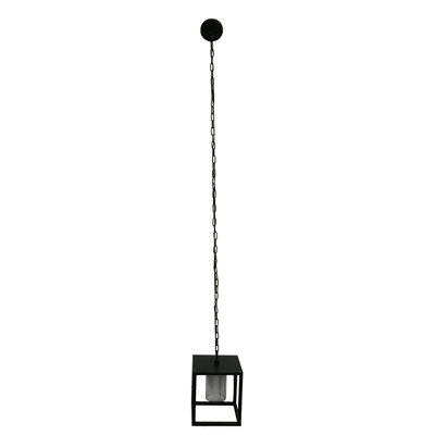 Luminaire suspendu de style Mid-Century moderne avec finition bronze huilé et lustre industriel