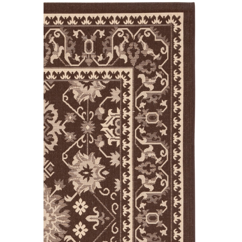 Cherene Performance Oriental Indoor/Outdoor Area Rug, Rectangle 8' x 11'