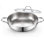 Poêle à frire multi-plis standard en acier inoxydable avec couvercle en verre 12 po Cooks de Cooks