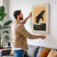Breaching Whale Coastal - Wrapped Canvas-1830628656-1830628670