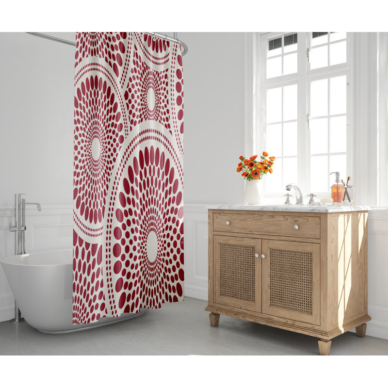 Rideau de douche Pierson, Rouge