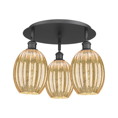 Plafonnier encastré 3 lumières Ballston - Draves