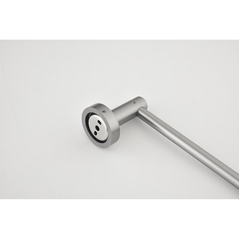6 Piece Bathroom Towel Rack Set Wall Mount, Gunmetal Black
