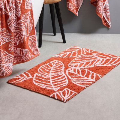 Matteo Cotton Non-Slip Bath Mat