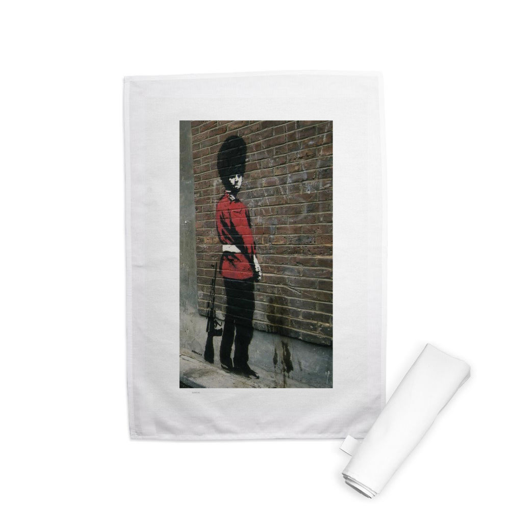 Pissing Soldier Tea Towel