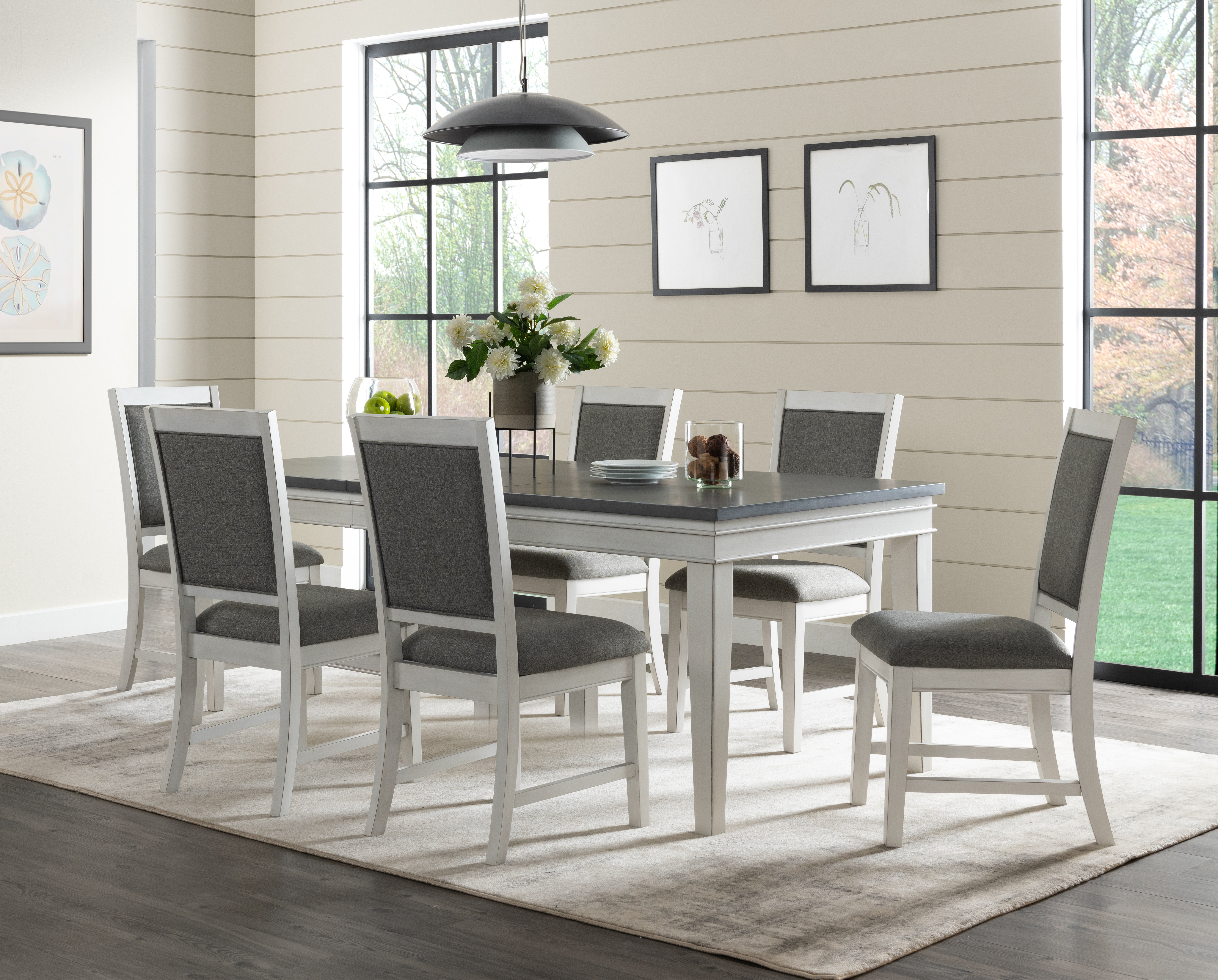 Castagnier 7 piece extendable best sale dining set