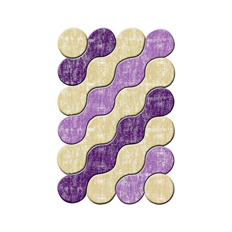 Premium Hall Carpet, 2.6 x 6.6 Feet, 100% Polyester, 650 g/m² | Antibacterial, Non-Slip Underside, 0.3 in Pile Height | Machine Washable, 3D Digital Printing | Durable & Stylish for Any Entryway or Living Room