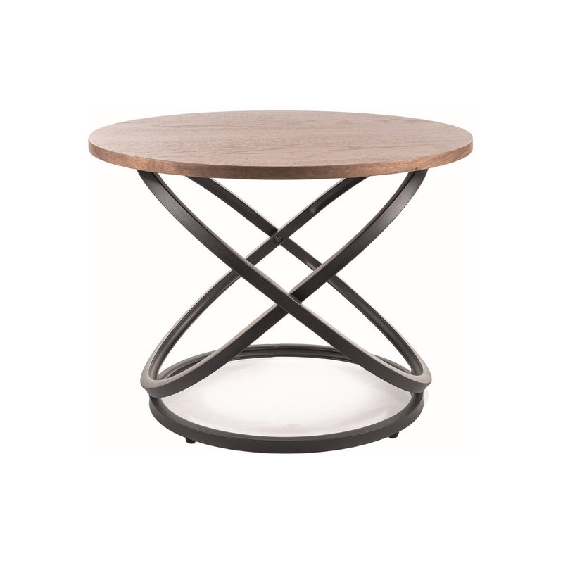 Daviona Coffee Table, 45" H x 60" L x 60" W, Black