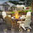 Garbani Foldable Outdoor Adirondack Chair-2069333021