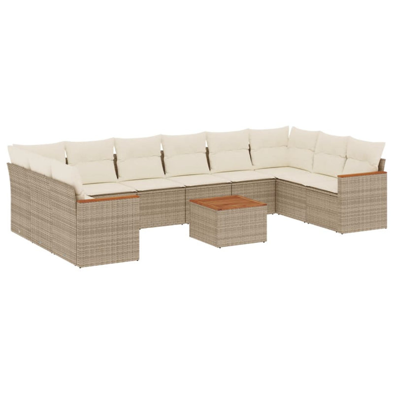 Ensemble de canapé de jardin Vidaxl