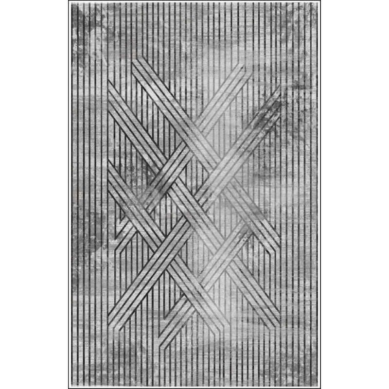 Abdulaye Geometric Area Rug, Rectangle 200 x 300cm