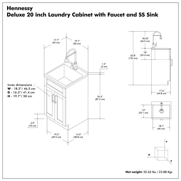 Dimensions du produit