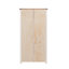 Mignonette 2 Door Solid + Manufactured Wood Wardrobe-20586775