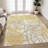 Machine Washable Indoor/Outdoor Chantille ACN2894 Floral Rug-1784749381-1784749390