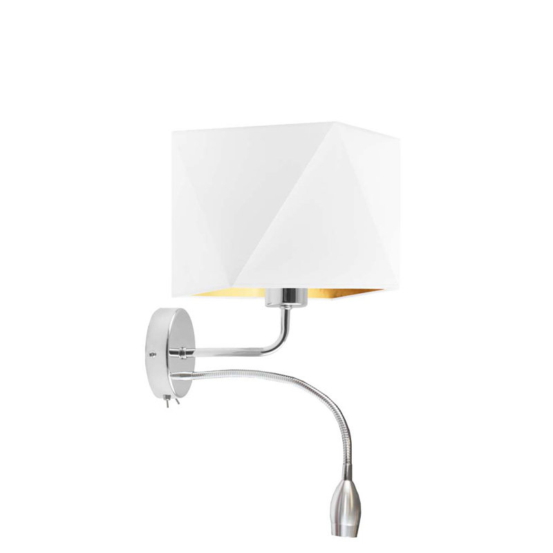 Tadashi Steel LED Spotlight, White