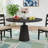 Thelma Round Solid Wood Top Dining Table-1952881789