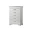 Commode décorative de luxe 1 pièce blanc