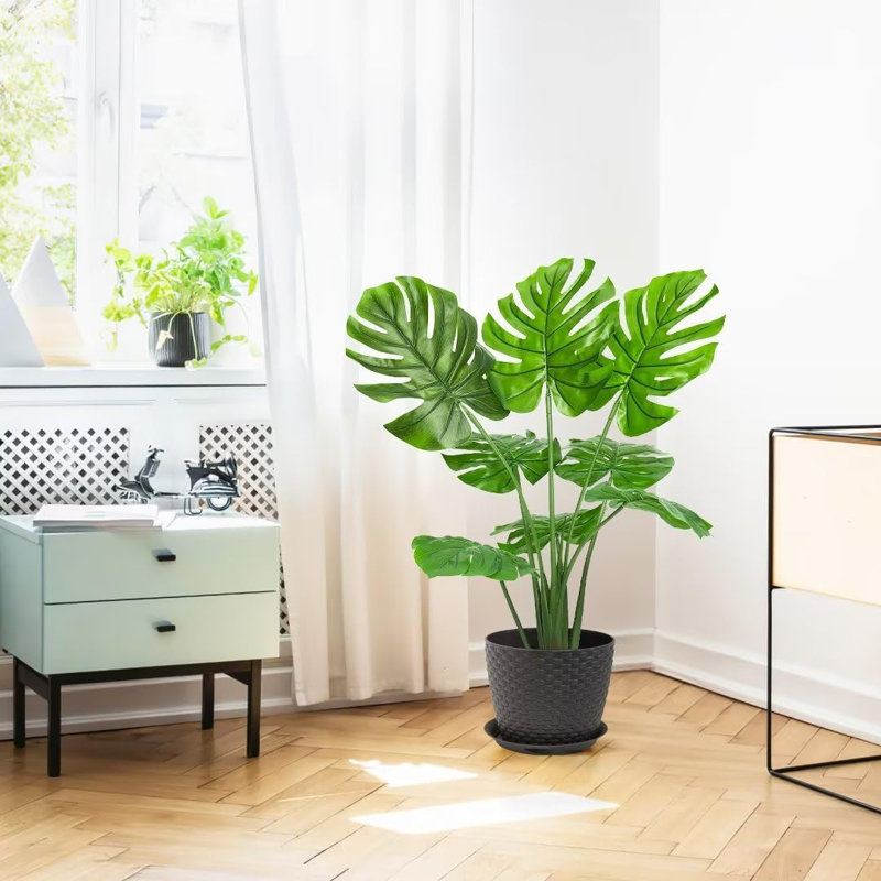 29,5 "artificiel Monstera Deliciosa en pot