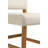 Jennifer Home Upholstered Back Stool with Wood Base for Kitchen-94830795-94830794