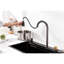 Bassin de cuisine en acier inoxydable 304 - Modèle de découpe pour évier de pluie avec drain