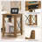 23.6'' Tall End Table with Charging Station-1329851778